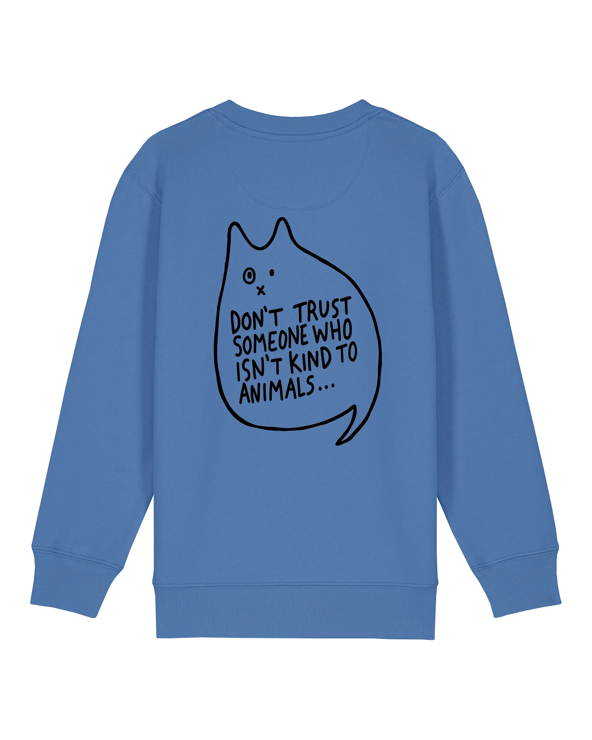 SWEATER Cat - Bright Blue