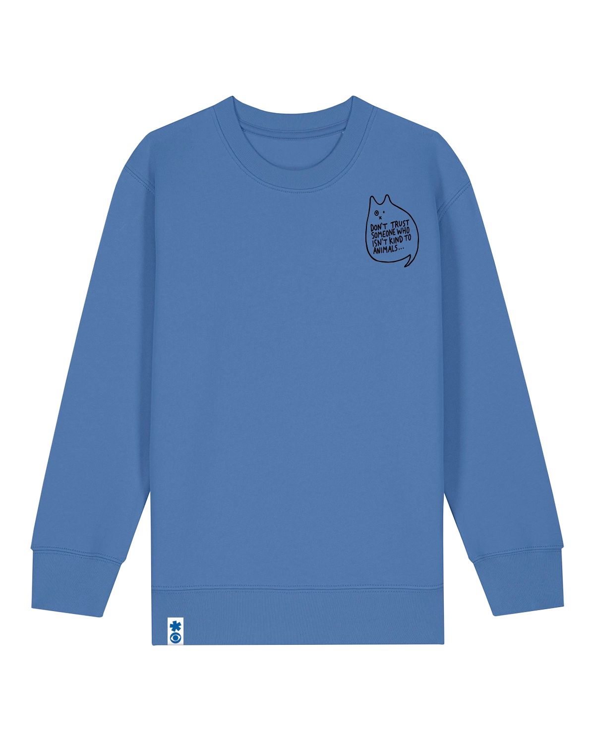 SWEATER Cat - Bright Blue