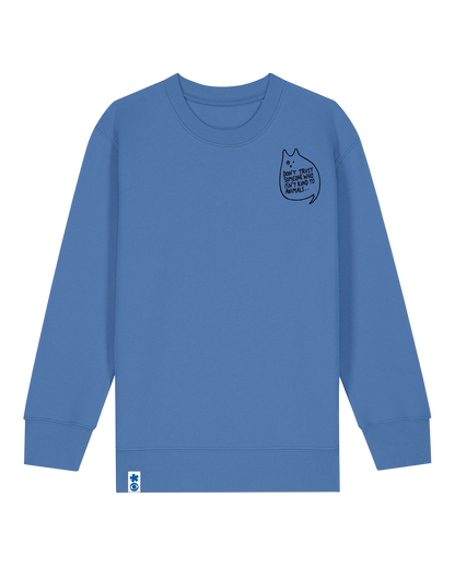 SWEATER Cat - Bright Blue
