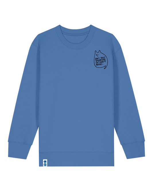 SWEATER Cat - Bright Blue