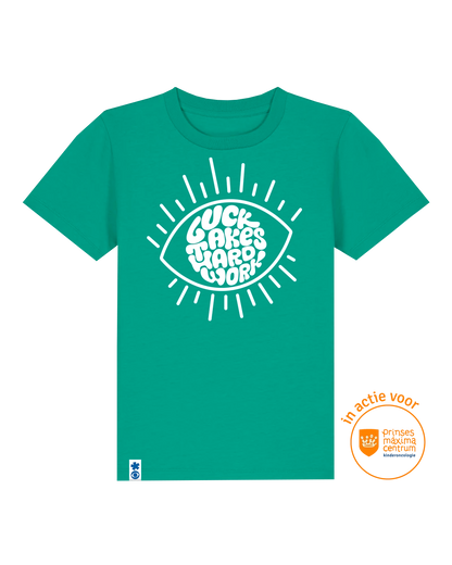 T-SHIRT Luck takes hard work