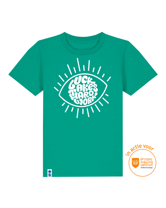 T-SHIRT Luck takes hard work