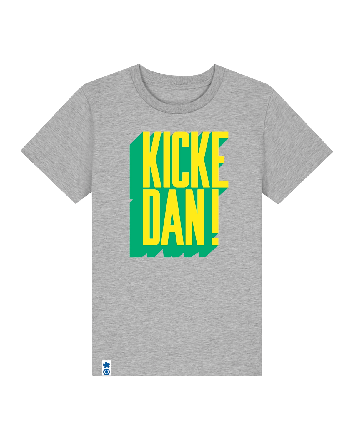 T-SHIRT Kicke dan! - Heather Grey