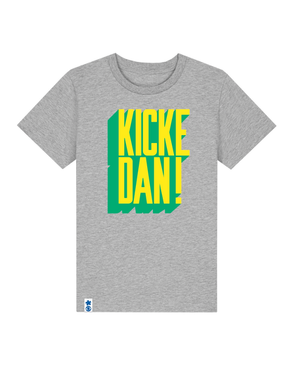 T-SHIRT Kicke dan! - Heather Grey