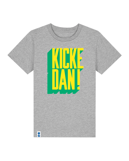 T-SHIRT Kicke dan! - Heather Grey